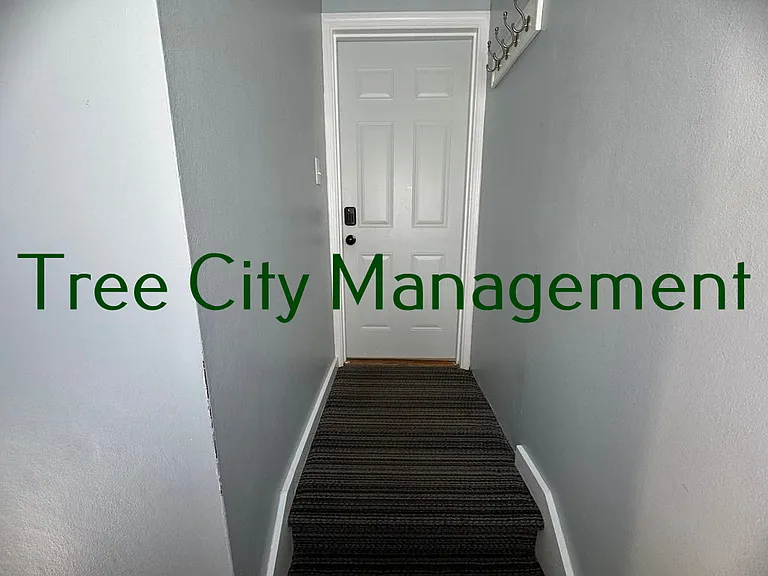 Entrance to unit from interior