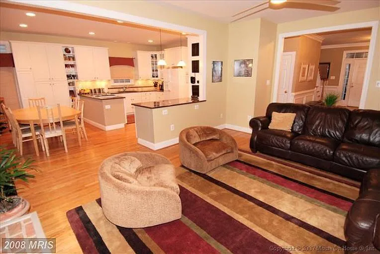 Family room and Kitchen