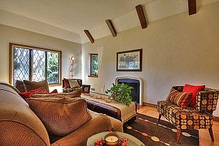 Living Room with Fireplace