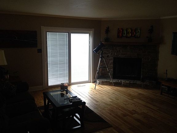 Family from and fireplace