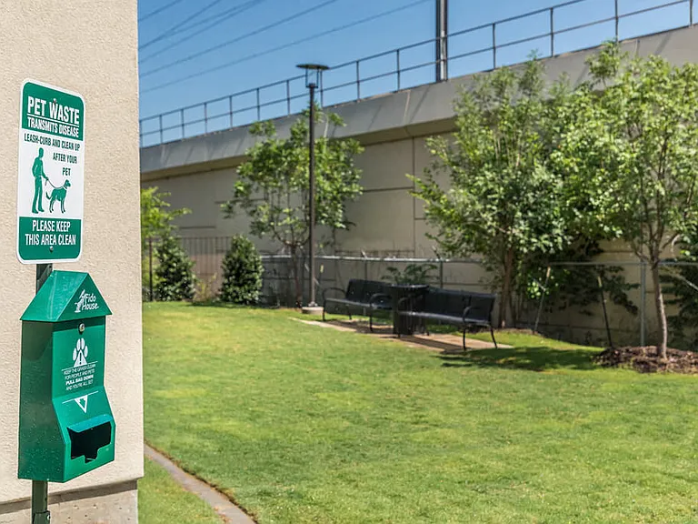 Central Bark: Let your pups roam our fresh greenery