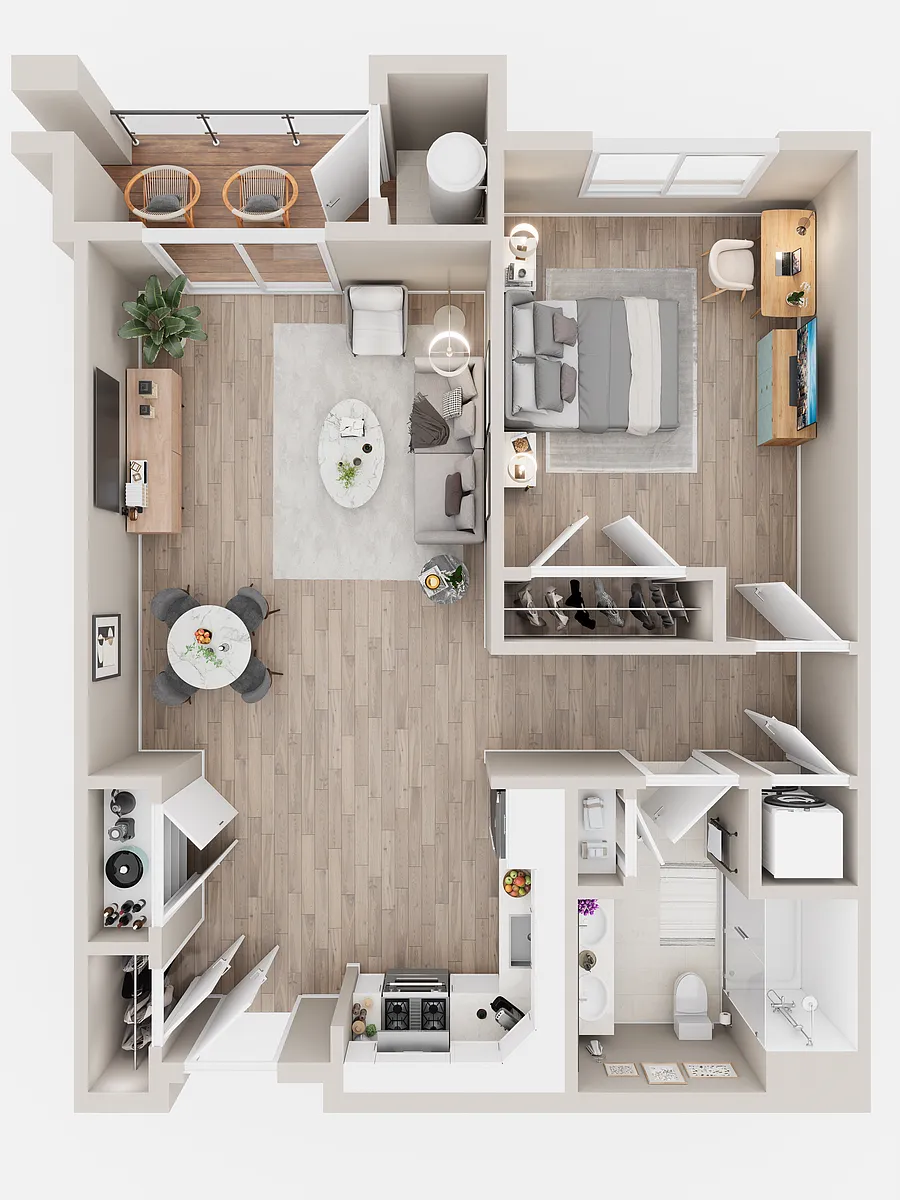 Floor plan 107