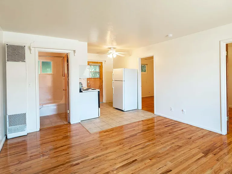 Open Concept Living - Living Room and Kitchen
