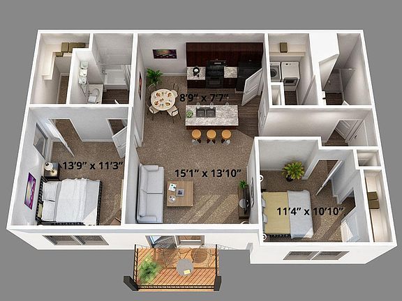 3rd image of 2957 Christopher John Dr Unit 204