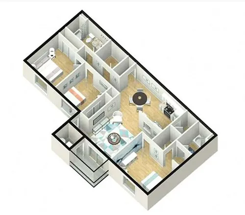 Floor plan Market RL