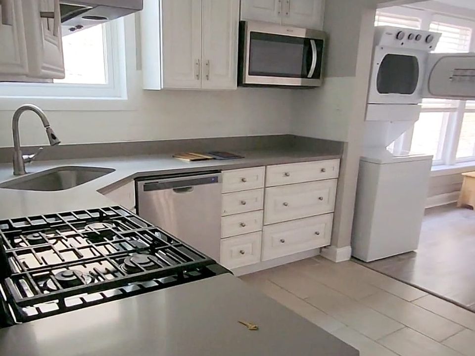 Kitchen from the back entry