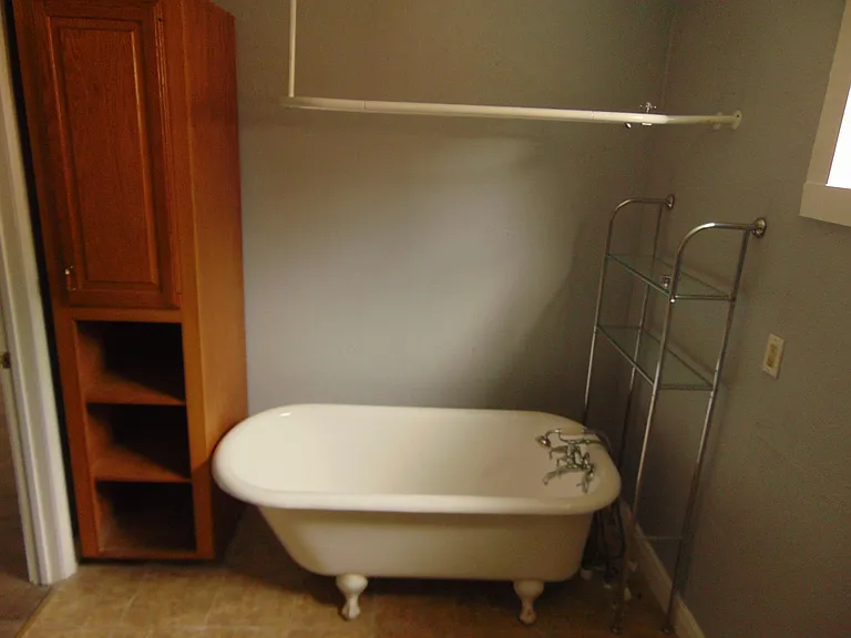 Master Bath with clawfoot tub