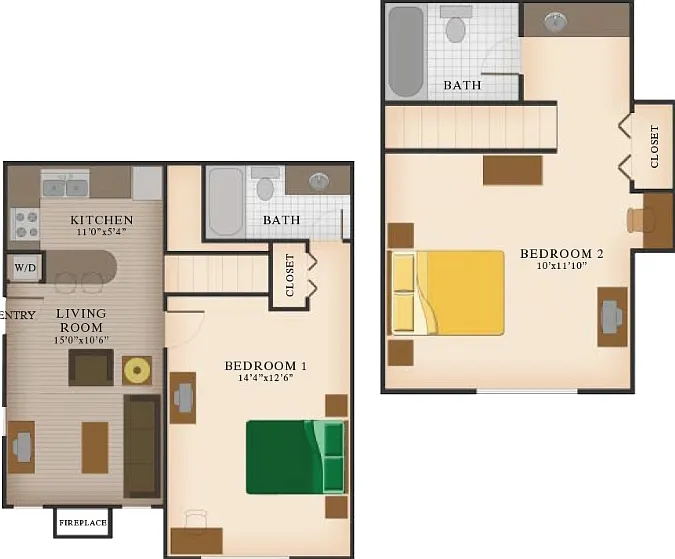 B2-Floor-Plan-2x2-850sqft B2-Floor-Plan-2x2-850sqft