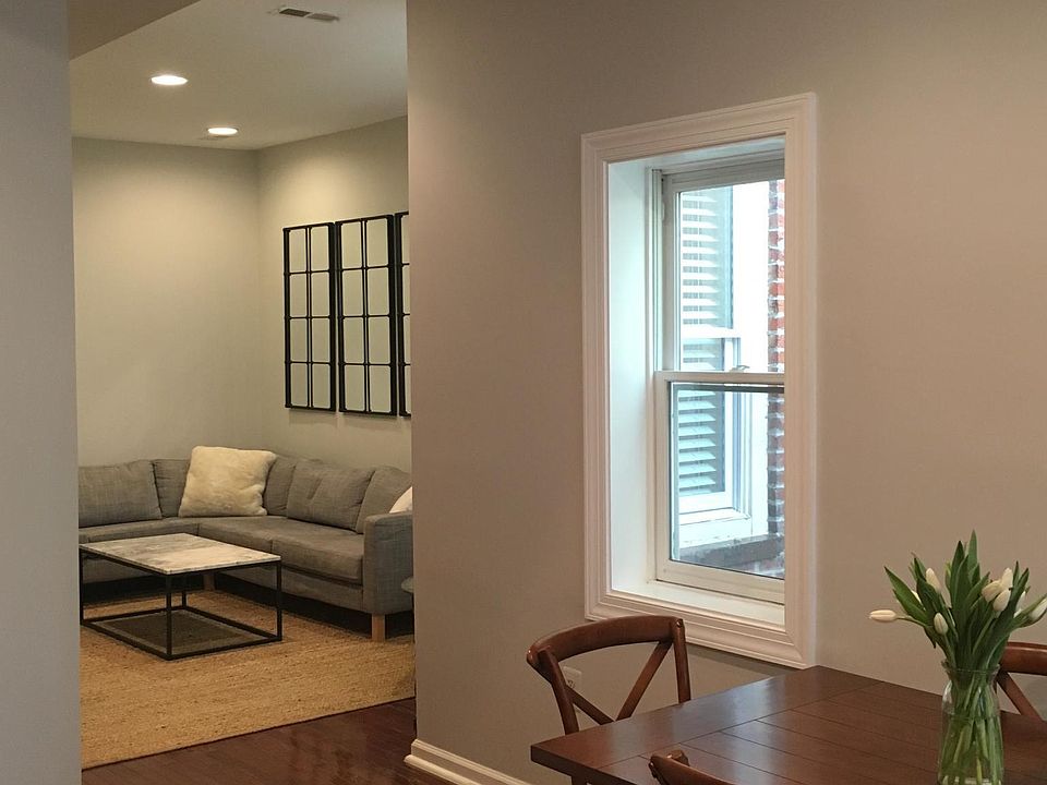 Open kitchen and living room