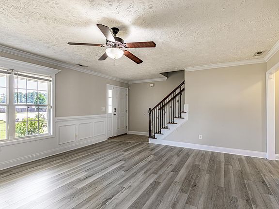 Living room and entry