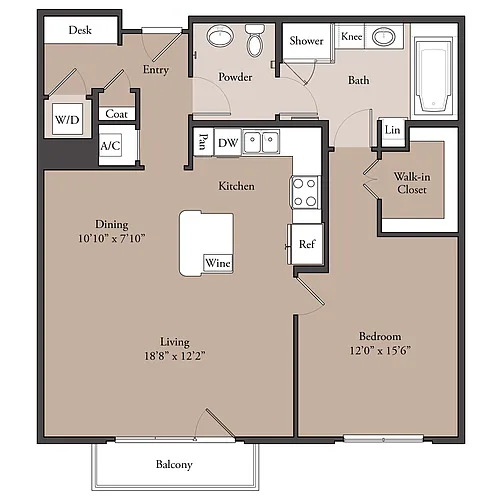 Floor plan The Chilton