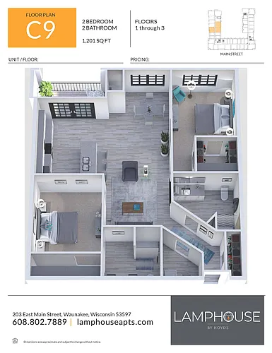 Floor plan C9