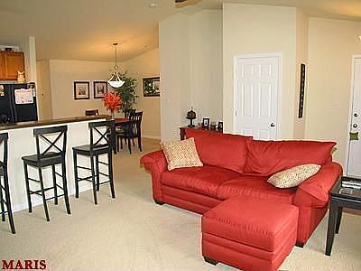 vaulted family room