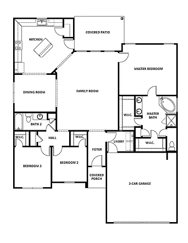 Floor plan Hendrie