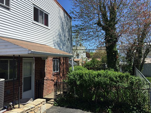 Side view from driveway