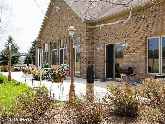 Rear view and patio