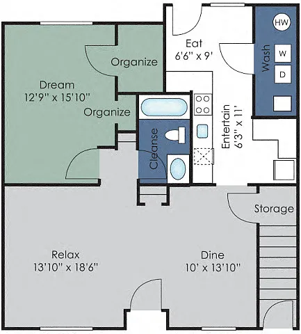 Floor plan The Peyton Plus
