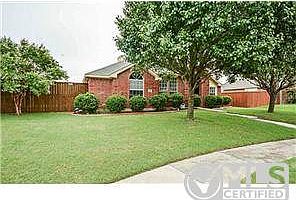 Spacious corner lot.