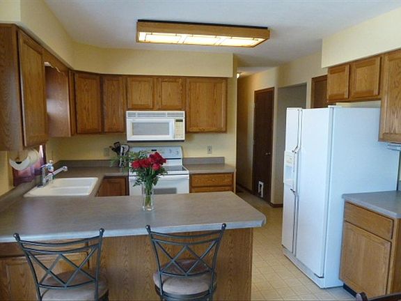 View of kitchen from dinette