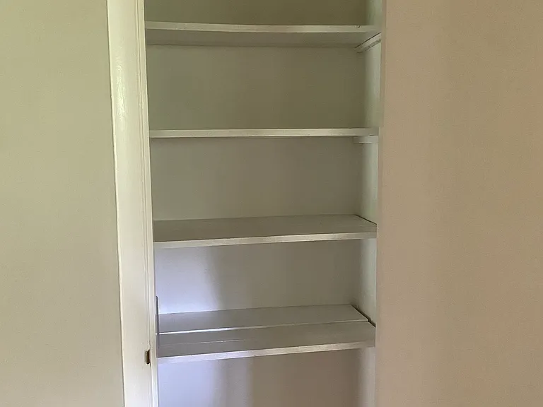 Hallway linen closet