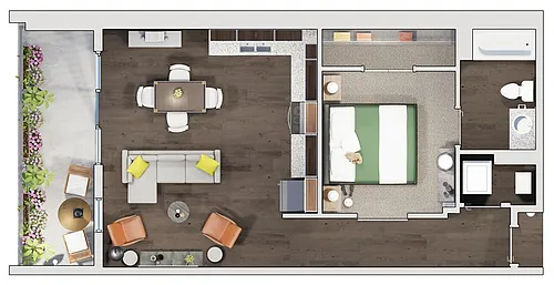 Floor plan A1