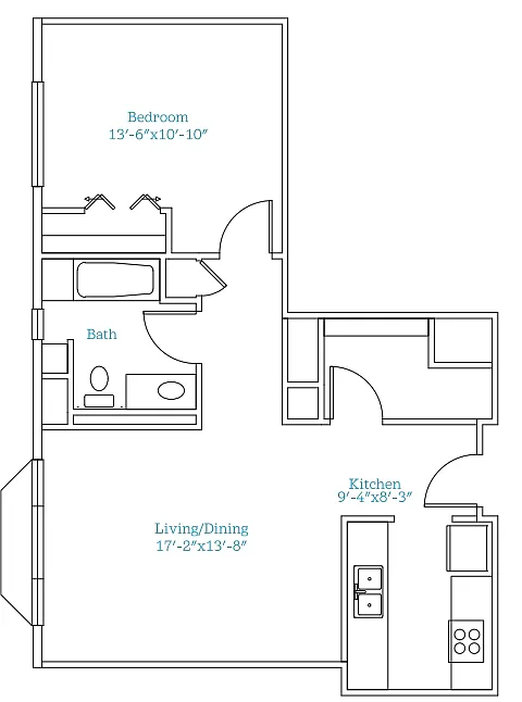 Floor plan Fulton