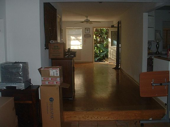 View from the Florida Room looking through to the front door