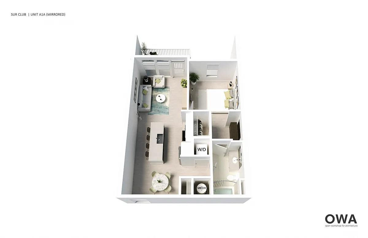 Floor plan A1C