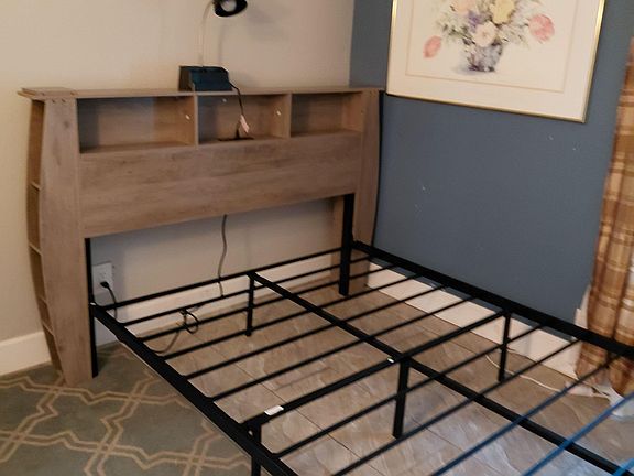 Just got full size bed. Mattress on the way