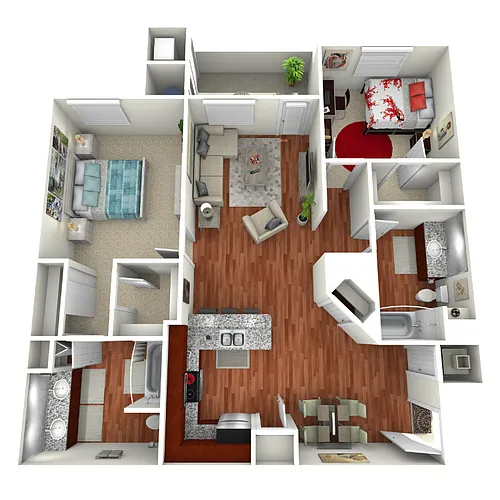 Floor plan Mesquite