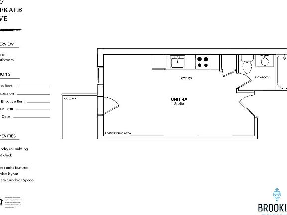 2nd image of 727 De Kalb Ave #4F