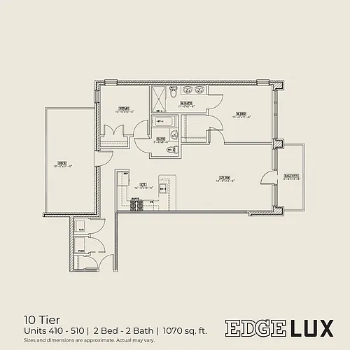 Floor plan 10 Tier