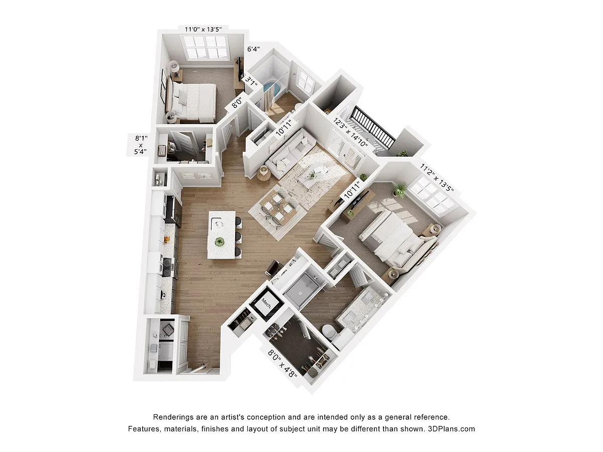 Floor plan Bravo