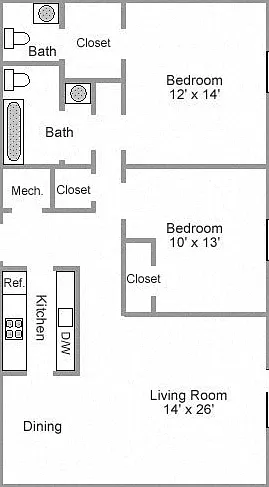 Hickory Creek Apartment and Townhomes — Photo 29