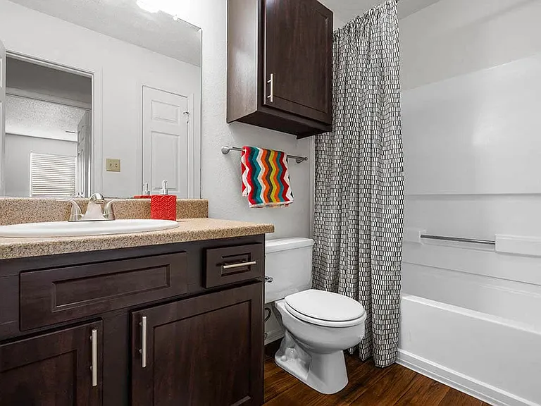 Full Bathroom with Storage Space