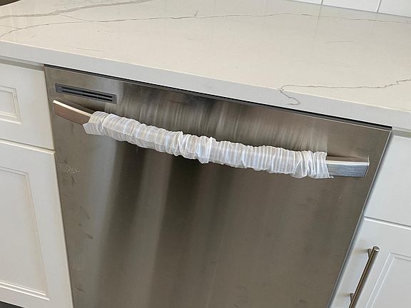 Brand new stainless steel appliances
