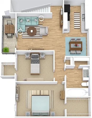 Floor plan Santa Fe