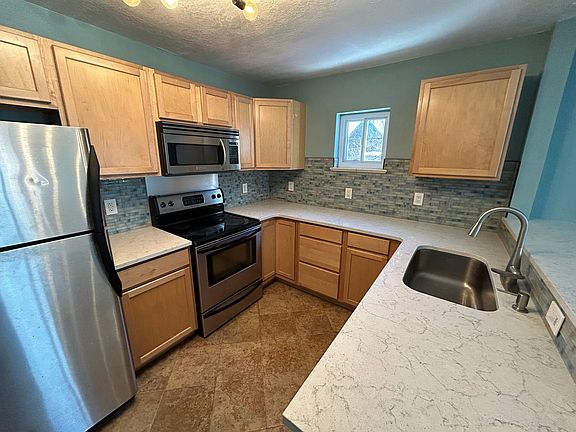 New counter tops and backsplash.