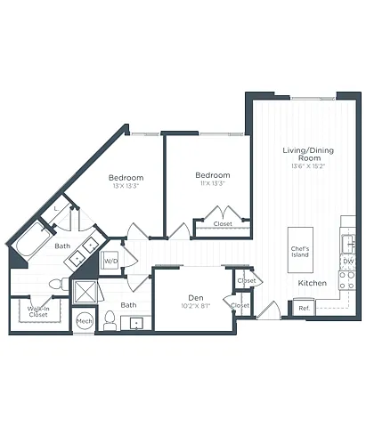 Floor plan BD1