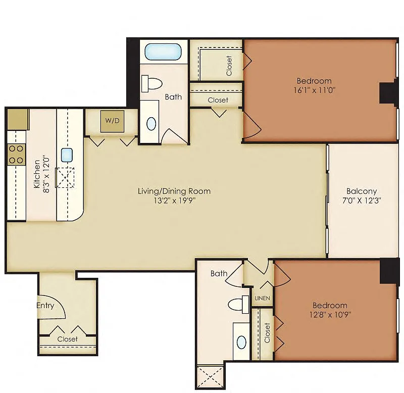 Floor plan Shot Tower