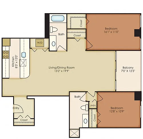 Floor plan Shot Tower