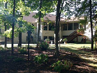 View from Private Backyard