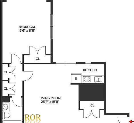 2nd image of 205 W 88th St APT 5E