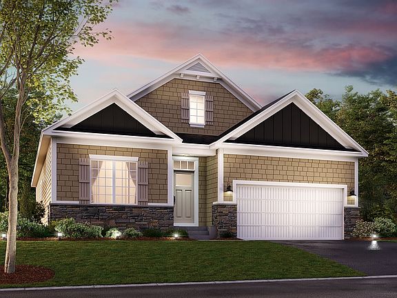 Hillcrest 2-Car Elevation C - Stone