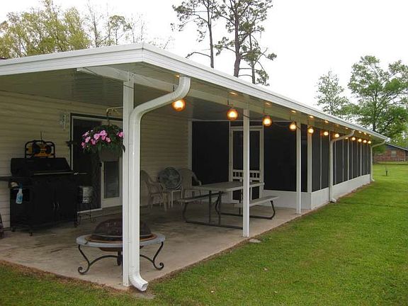 Porch Runs Entire Length