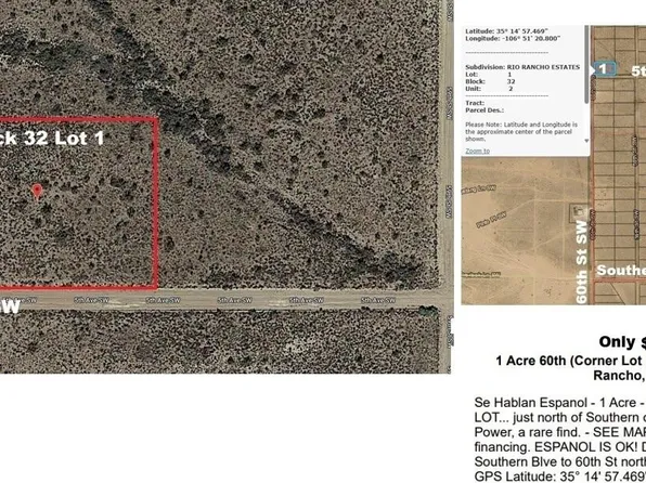 NE Corner 5th Avenue & 60th St SW, Rio Rancho, NM 87144