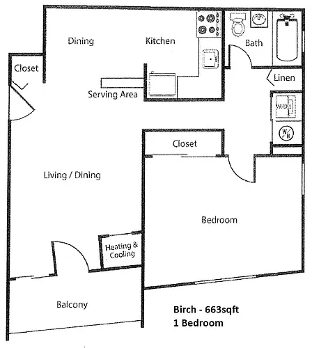 Floor plan Birch