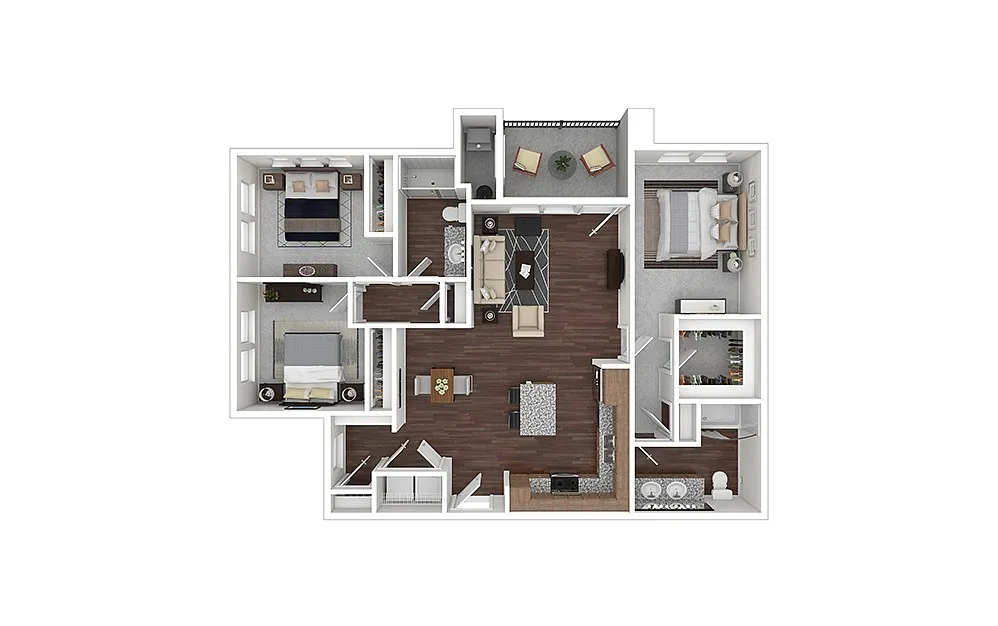 Floor plan Highland Renovated