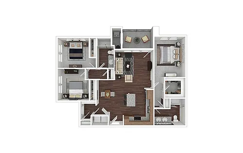 Floor plan Highland Renovated