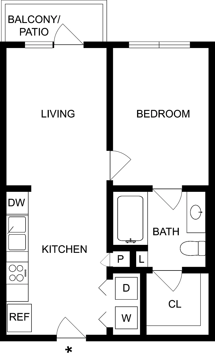 Floor plan A1B
